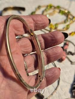 Native American Jewelry Lot Squash Blossom Fetish Bead Southwest Artisian Vtg