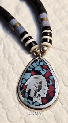 Native American Jewelry Lot Squash Blossom Fetish Bead Southwest Artisian Vtg