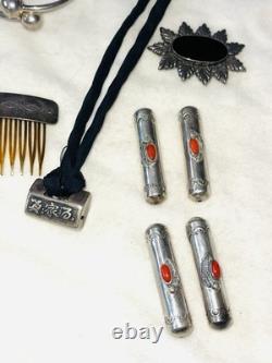 Native American Jewelry Lot Taxco Mexico 162 Grams Sterling Silver VINTAGE 925