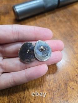 Native American Jewelry Turquoise Earrings Women's Sterling Silver NEW Vintage