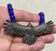 Native American Navajo Indian Jewelry Vintage Sterling Eagle Bead Necklace