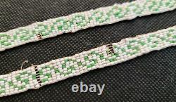 Native American Seed Trade Bead Necklaces Jewelry Tribal Art Vintage Strand