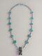 Native American Southwest Jewelry Navajo Vintage Turquoise Bear Rabbits Necklace