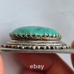 Native American Sterling Silver 925 LOT Turquoise earrings rings vintage Jewelry