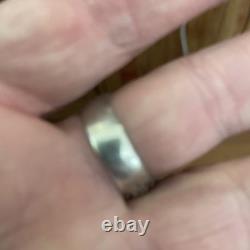 Native American Turquoise Sterling Silver Ring Navajo Vintage Indian Jewelry