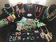 Native American western jewelry lot with authentic turquoise. Vintage to new