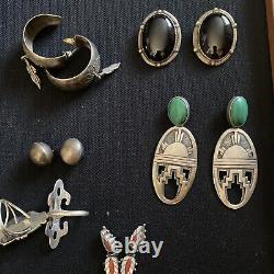 Native american sterling silver jewelry vtg selling my collection individualy$$$