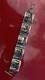 Navajo Native Hamdmade Signed Overlay Storyteller Link Bracelet Sterling Silver