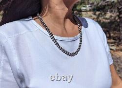 Navajo Pearls Necklace Genuine Native American Handmade Jewelry NA