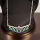 Navajo SIGNED Zuni Vintage Native America Indian Necklace