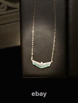 Navajo SIGNED Zuni Vintage Native America Indian Necklace