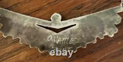 Navajo SIGNED Zuni Vintage Native America Indian Necklace