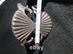 Navajo Silver Sand Cast Bracelet Native American 6.5 Inches Vintage Jewelry