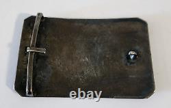 Navajo Vintage Belt Buckle Hopi Jewellery Native American Beltbuckle Silver