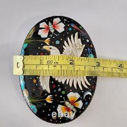 Navajo Vintage Belt Buckle Zuni Jewellery Inlay