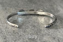 OLD Vintage Native American Navajo Turquoise Sterling silver Bracelet