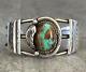 OLD Vintage Native American Navajo Turquoise Sterling silver Bracelet 39+g