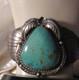 Old Native American Silver Turquoise Bracelet Southwestern Jewelry Vintage