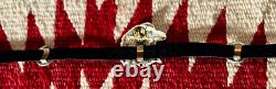 Old Pawn, Sterling Silver Eagle Concho Belt 30, 70 grams, Signed B. Snyder