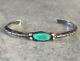 Old Vintage Native American Navajo Turquoise Sterling silver Bracelet