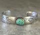 Old Vintage Native American Navajo Turquoise Sterling silver Bracelet
