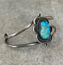 Old Vintage Native American Navajo Turquoise Sterling silver Bracelet