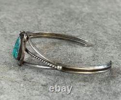 Old Vintage Native American Navajo Turquoise Sterling silver Bracelet