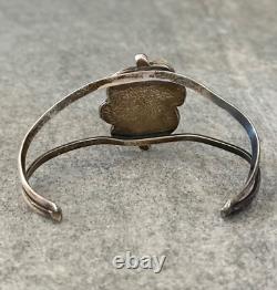Old Vintage Native American Navajo Turquoise Sterling silver Bracelet