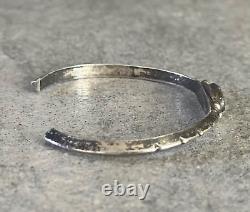 Old Vintage Native American Navajo Turquoise Sterling silver Bracelet