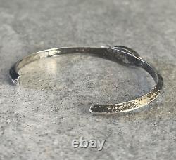 Old Vintage Native American Navajo Turquoise Sterling silver Bracelet