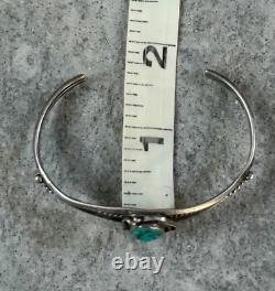 Old Vintage Native American Navajo Turquoise Sterling silver Bracelet