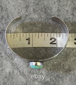 Old Vintage Native American Navajo Turquoise Sterling silver Bracelet