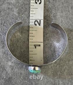 Old Vintage Native American Navajo Turquoise Sterling silver Bracelet