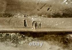 PREMIUM Vintage MORENCI TURQUOISE Sterling Silver PYRITE NAVAJO Signed BRACELET