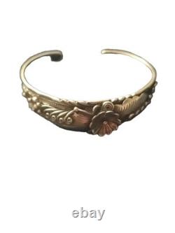 Rare Silver Vintage Native American Bracelet