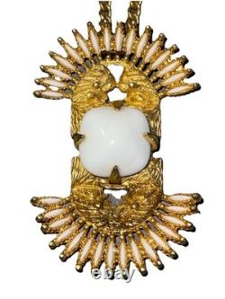 Rare Vintage Castlecliff Native American Pendant Necklace Lawrence (Larry) Vrba