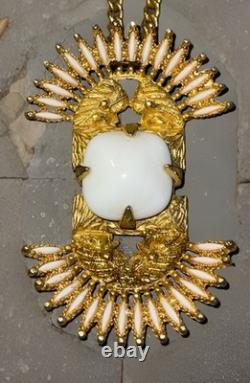 Rare Vintage Castlecliff Native American Pendant Necklace Lawrence (Larry) Vrba