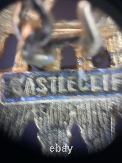 Rare Vintage Castlecliff Native American Pendant Necklace Lawrence (Larry) Vrba