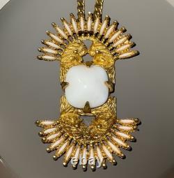 Rare Vintage Castlecliff Native American Pendant Necklace Lawrence (Larry) Vrba