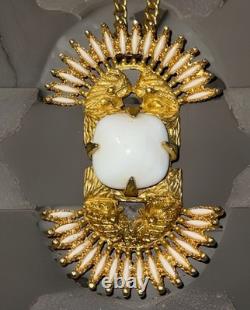 Rare Vintage Castlecliff Native American Pendant Necklace Lawrence (Larry) Vrba