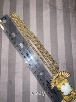 Rare Vintage Castlecliff Native American Pendant Necklace Lawrence (Larry) Vrba