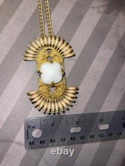 Rare Vintage Castlecliff Native American Pendant Necklace Lawrence (Larry) Vrba