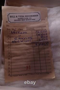 Remarkable Vintage Navajo Native American Jewelry jewelry Turquoise Heishi