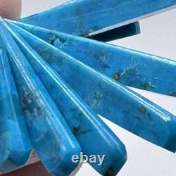 Santo Domingo Kewa Pueblo Turquoise Heishi Necklace Vintage Native American 18