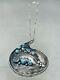 Scotty Platero Vintage Navajo Signed 9 Turquoise Silver Leaves Necklace