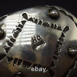 Signed HERBERT CAYATINETO Vintage NAVAJO Sterling Silver Jewelry TRINKET BOX