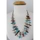 Southwestern Heishi 3-Strand Carved Birds Animal Fetish Necklace Beads Vintage
