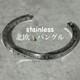 Stainless Steel Scandinavian Bangle Vintage 80s Mexican Native American Jewelry