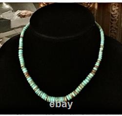 Sterling Silver Bead Multi-Strand Necklace Navajo Pearl Native Antique Vtg MCM