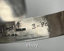 Sterling Silver Navajo Native American F. J. Henry Storyteller 6.5 28g VTG